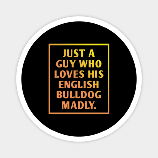 English Bulldog Magnet